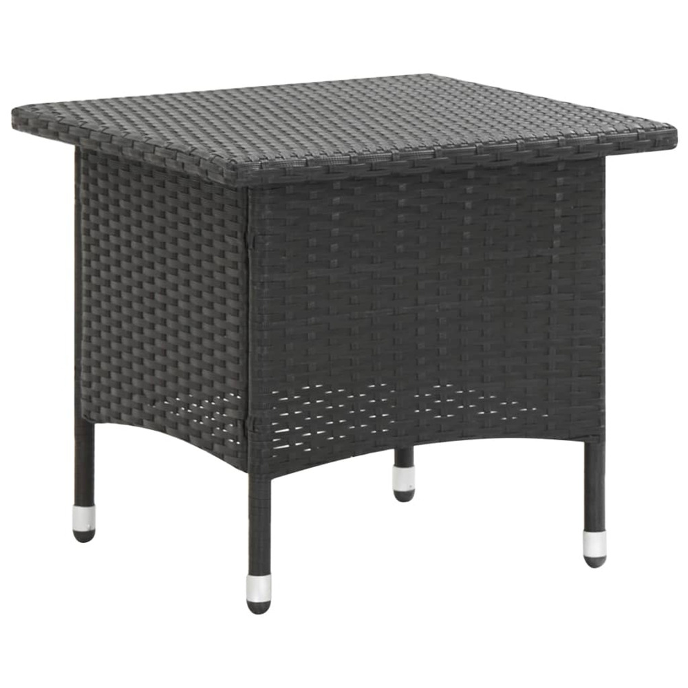 TABLE A THE NOIR 50X50X47 CM R-(870012)