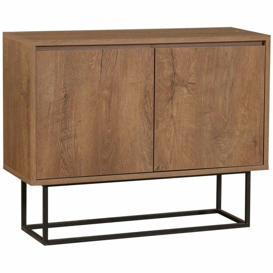 Buffet en aggloméré pieds en métal zuri