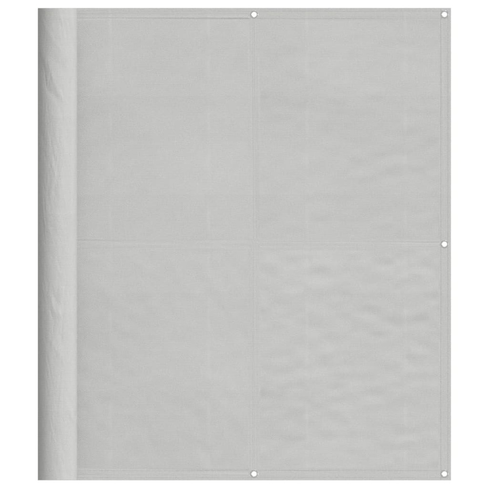 Écran de balcon gris clair 120x300 cm 100% polyester oxford