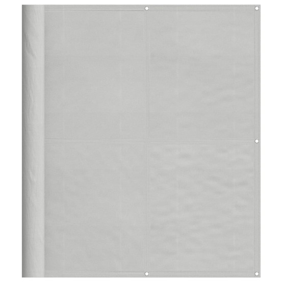 Écran de balcon gris clair 120x300 cm 100% polyester oxford