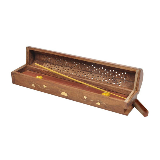 Porte encens en bois