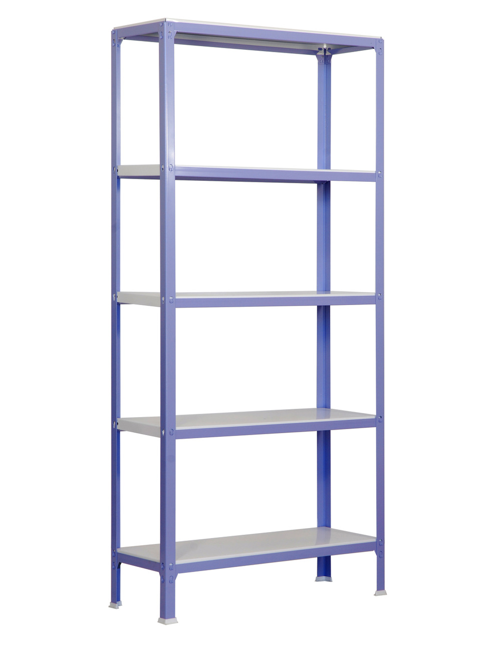 Etagère légère sans vis simonhome click mini 5/400 violet/blanc violet/blanc 1800x800x400 - simonrack