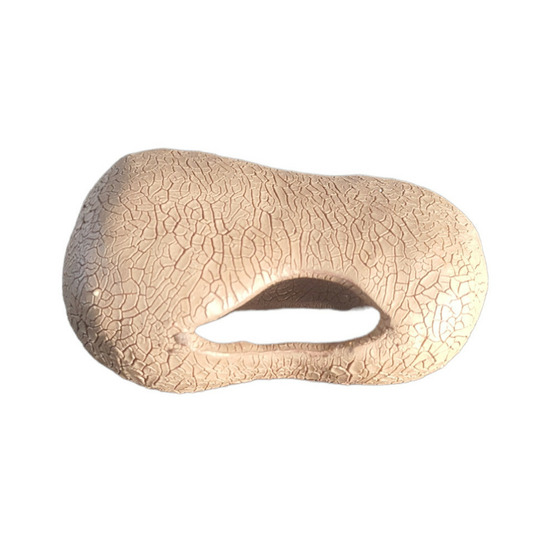 Décoration en forme de galet 11 cm