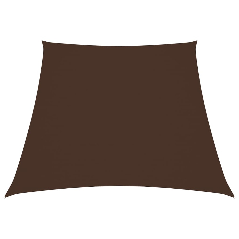 Voile de parasol tissu oxford trapèze 3/4x3 m marron