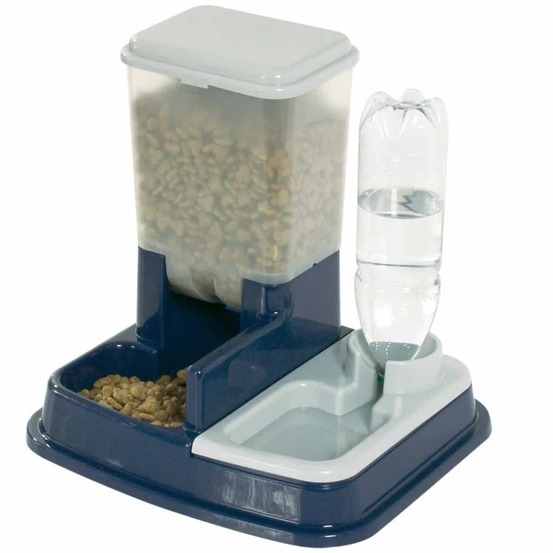 Distributeur d'eau et d'aliments pour animaux duo max 5344046