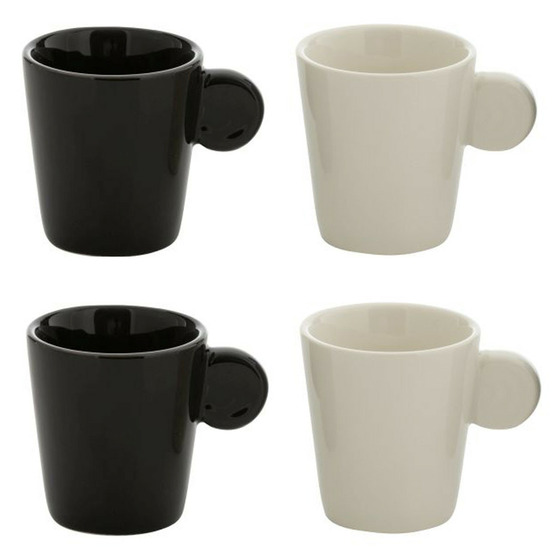 Lot de 4 tasses à café