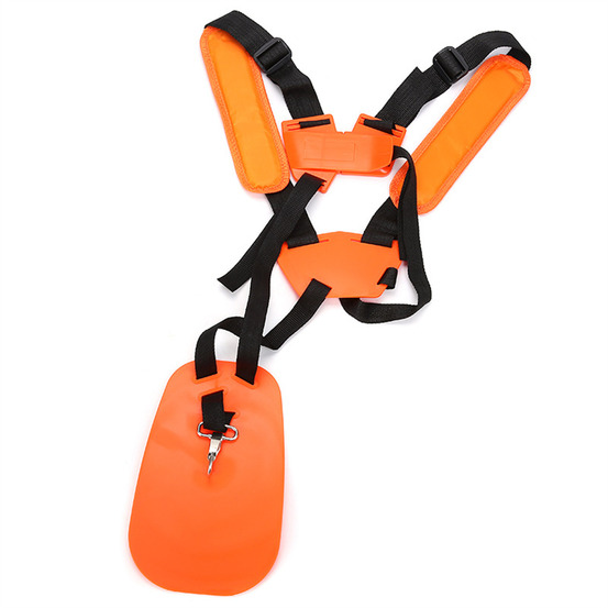 Harnais débroussailleuse - tondeuse à harnais double épaule avec ceinture de nylon durable adjuestable harnais