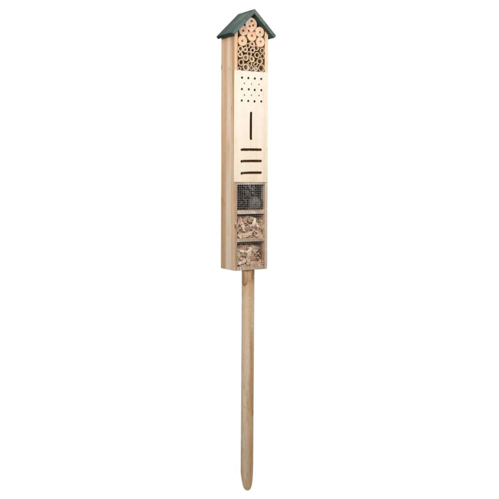 Hôtel à insectes 15x11x150 cm bois de sapin