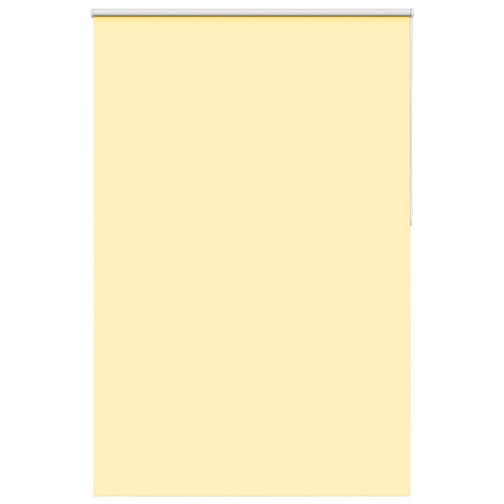Store enrouleur occultant jaune largeur du tissu 146,6 cm