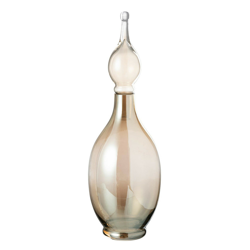 Vase bouchon fiole en verre 