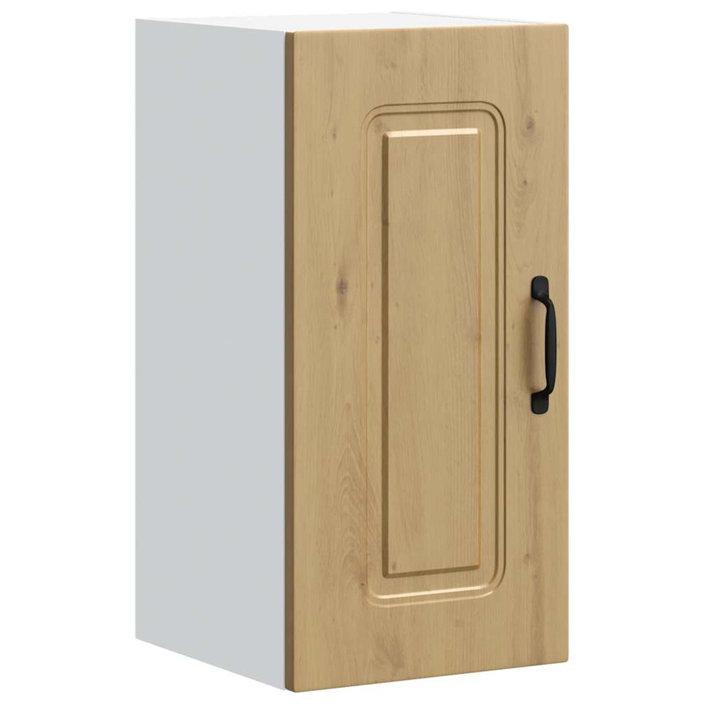 Armoire murale cuisine kalmar chêne artisanal bois d'ingénierie