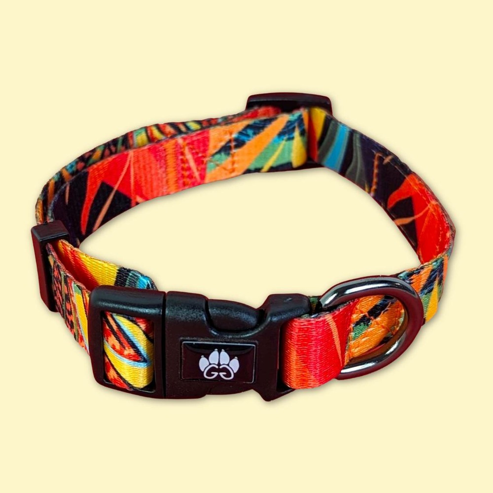 Collier pour chien tropical - l