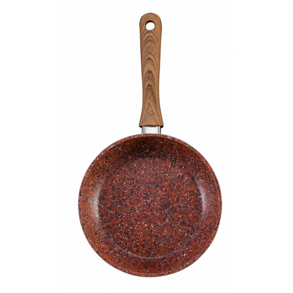 Poêle - kitchenpro - diamètre 24cm - revêtement en granit antiadhésif