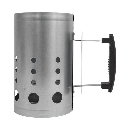 Amig fireplus 25055 - cheminée briquet à charbon de bois fp100 - 45,7 cm - acier - galvanisé