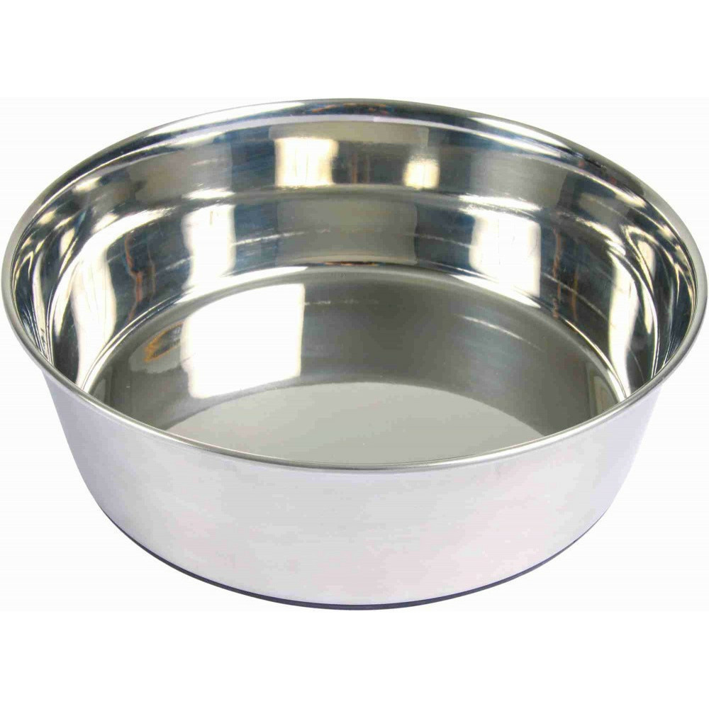 Écuelle en acier inox 500 ml, ø 14 cm pour chien ou chat