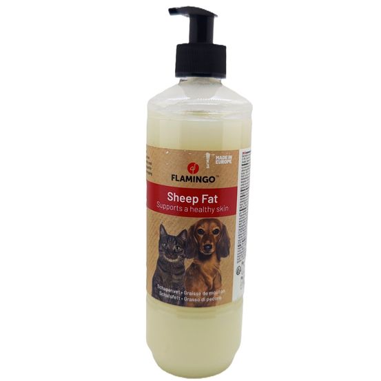 Graisse de mouton liquide 500 ml complément alimentaire pour chien et chat