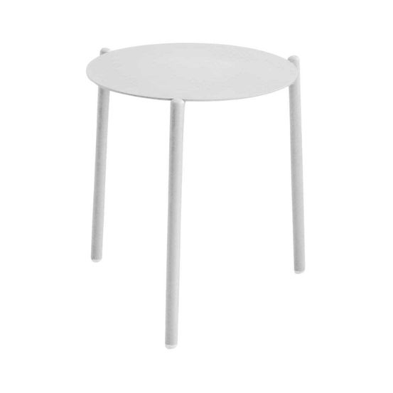 Table d'appoint de jardin plateau céramique ambiance