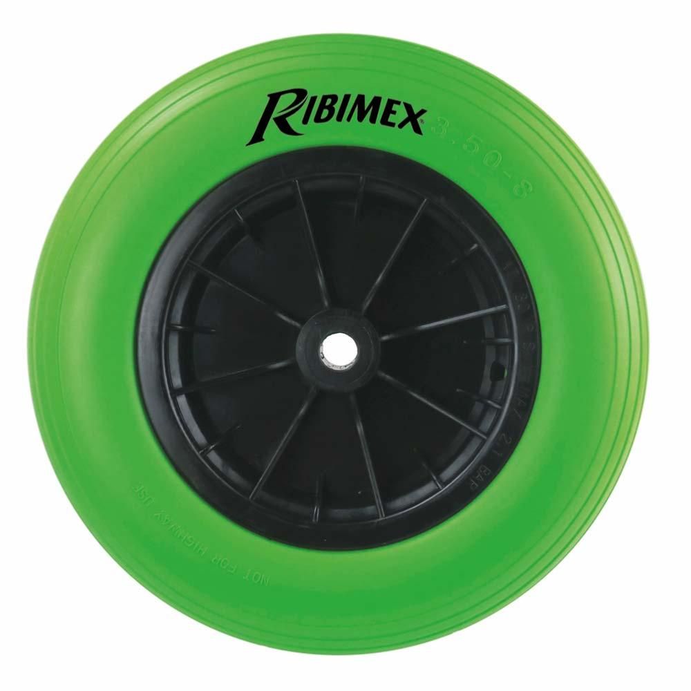 Roue increvable 360mm axe 20mm roule. Aiguilles