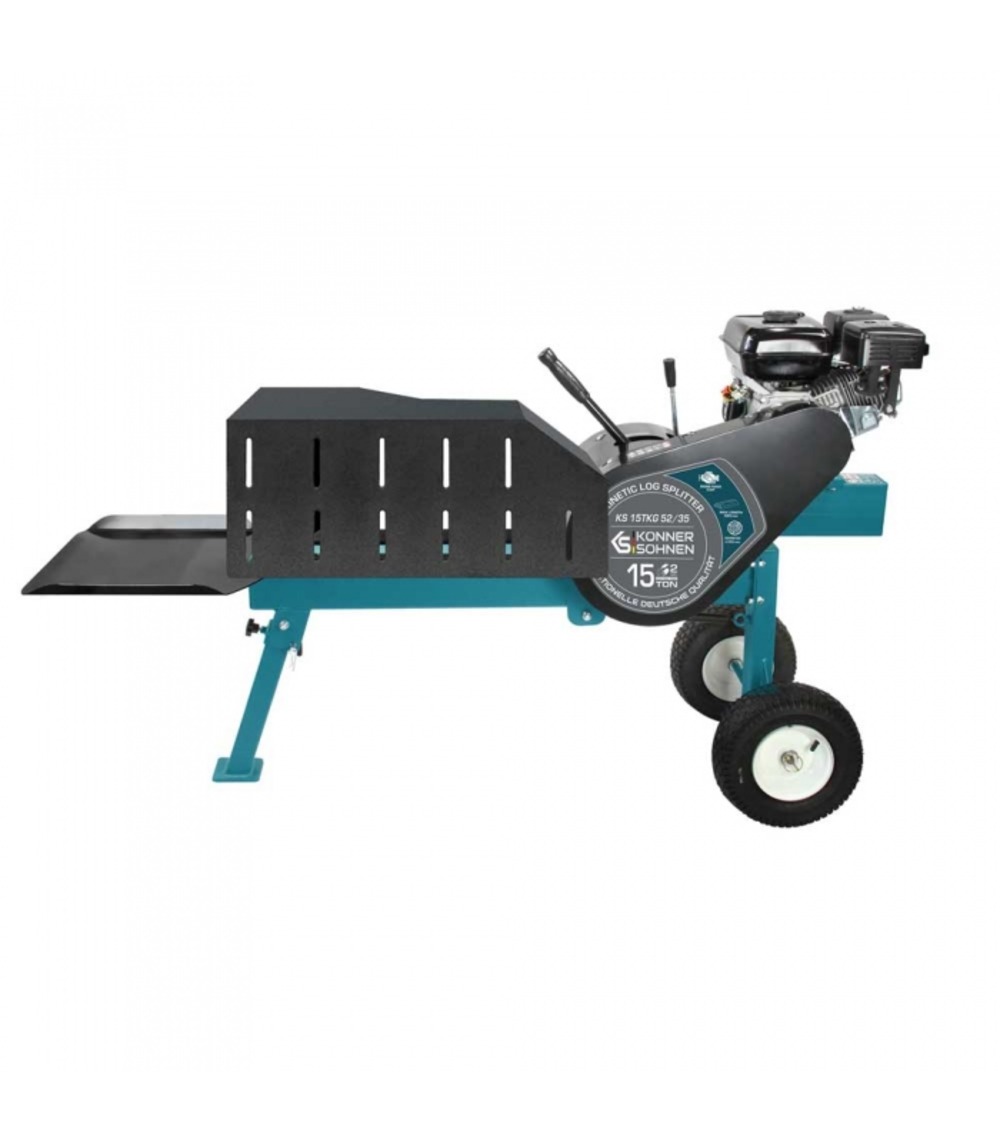 Fendeuse à bois cinétique à essence 6,5cv, 520/350mm - könner söhnen ks 15tkg 52/35