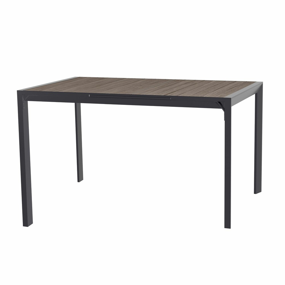 Table haute de jardin extensible evasion en aluminium - 8 places