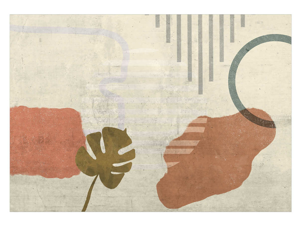 Papier peint - abstract landscape 300 x 210 cm - artgeist