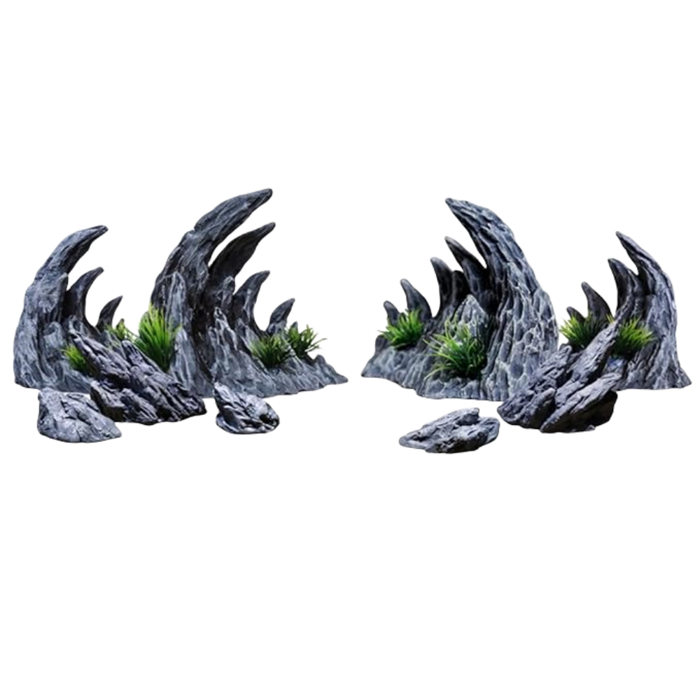 Soul valley kit décoration aquarium 7 pièces