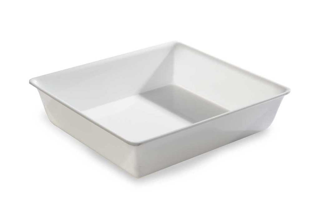 Plateau en plexiglas gastronorme gn 2/3 354x325x80mm blanc - matériel chr pro