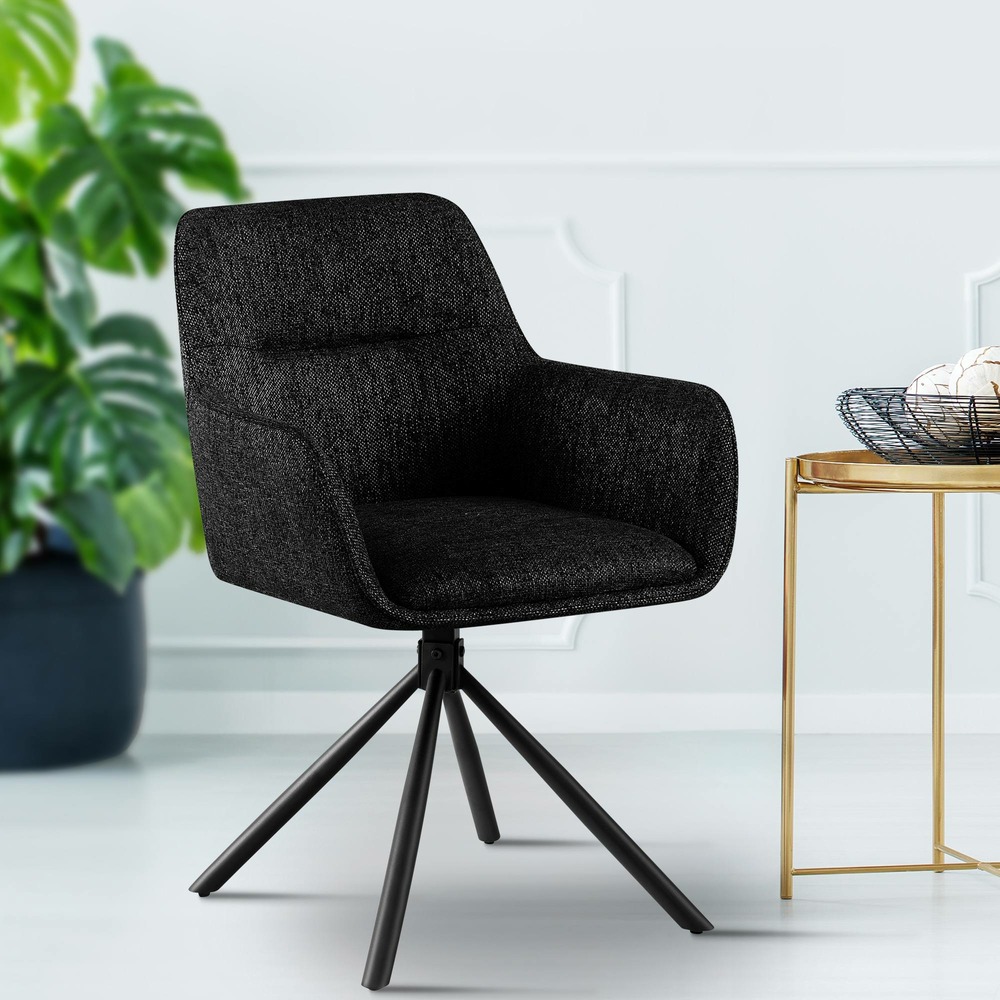 Chaise tipton en tissu