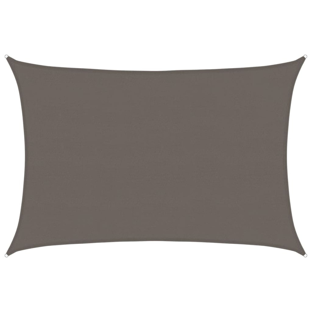 Voile d'ombrage 160 g/m² anthracite 5x6 m pehd