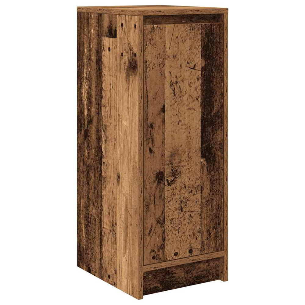 Armoire à chaussures vieux bois 29,5x34x76 cm bois ingénierie