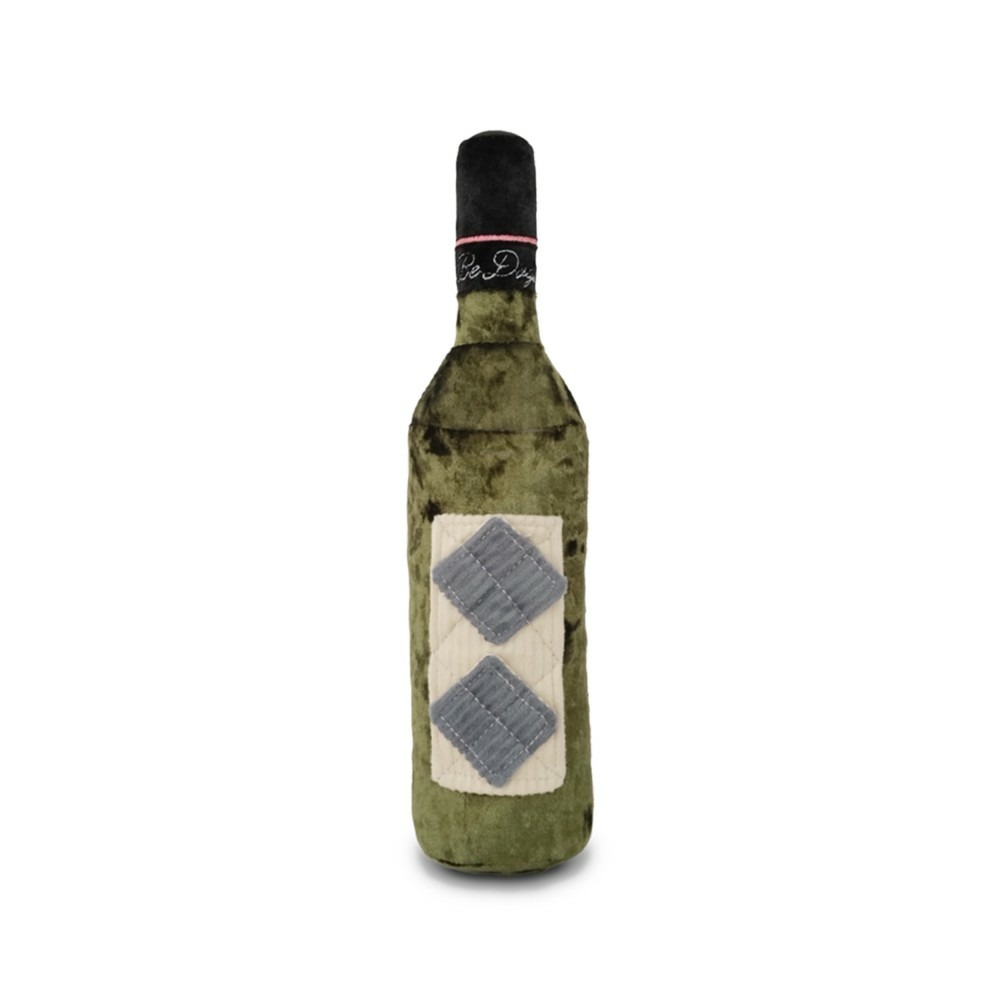 Merlot - jouet de fouille pour chien, forme bouteille de vin, 30x10x8cm