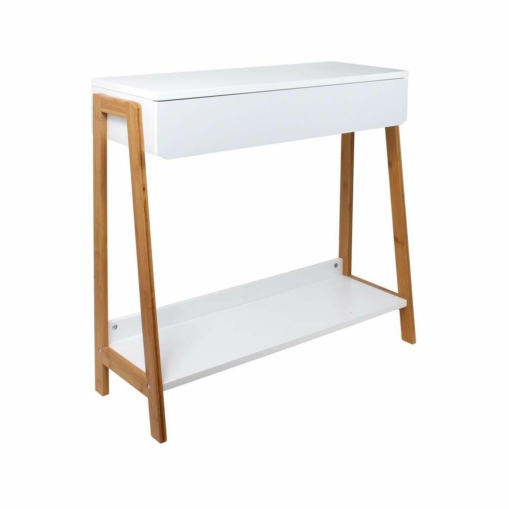 Console scandinave en bois avec tiroir ida