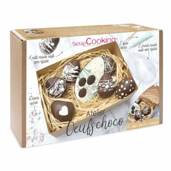 Coffret atelier oeufs en chocolat