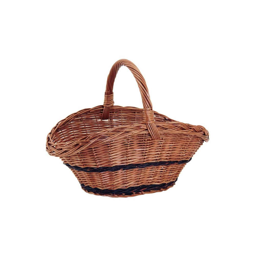 Panier design osier buff