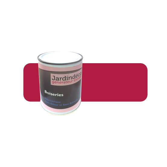 Peinture rouge framboise pour meuble en bois brut 1 litre rouge framboise