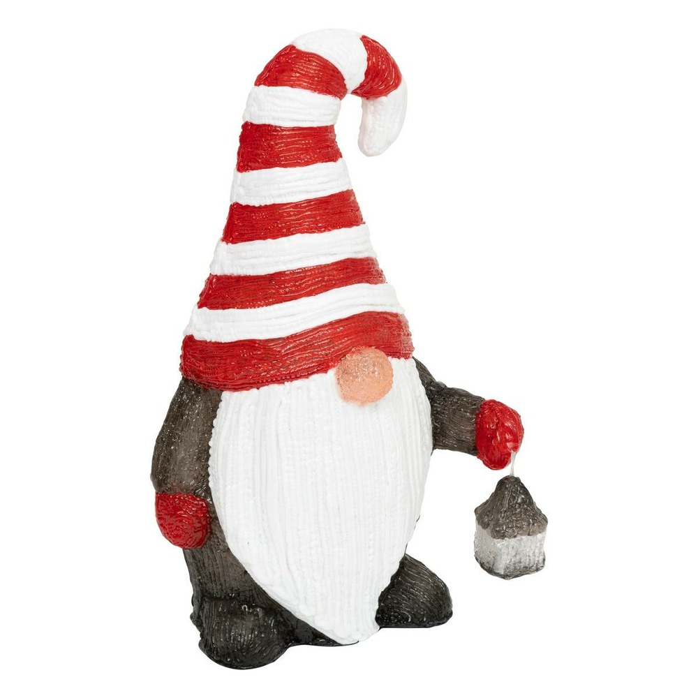 Forme acrylique extérieure gnome solaire 40 led h.39,5cm