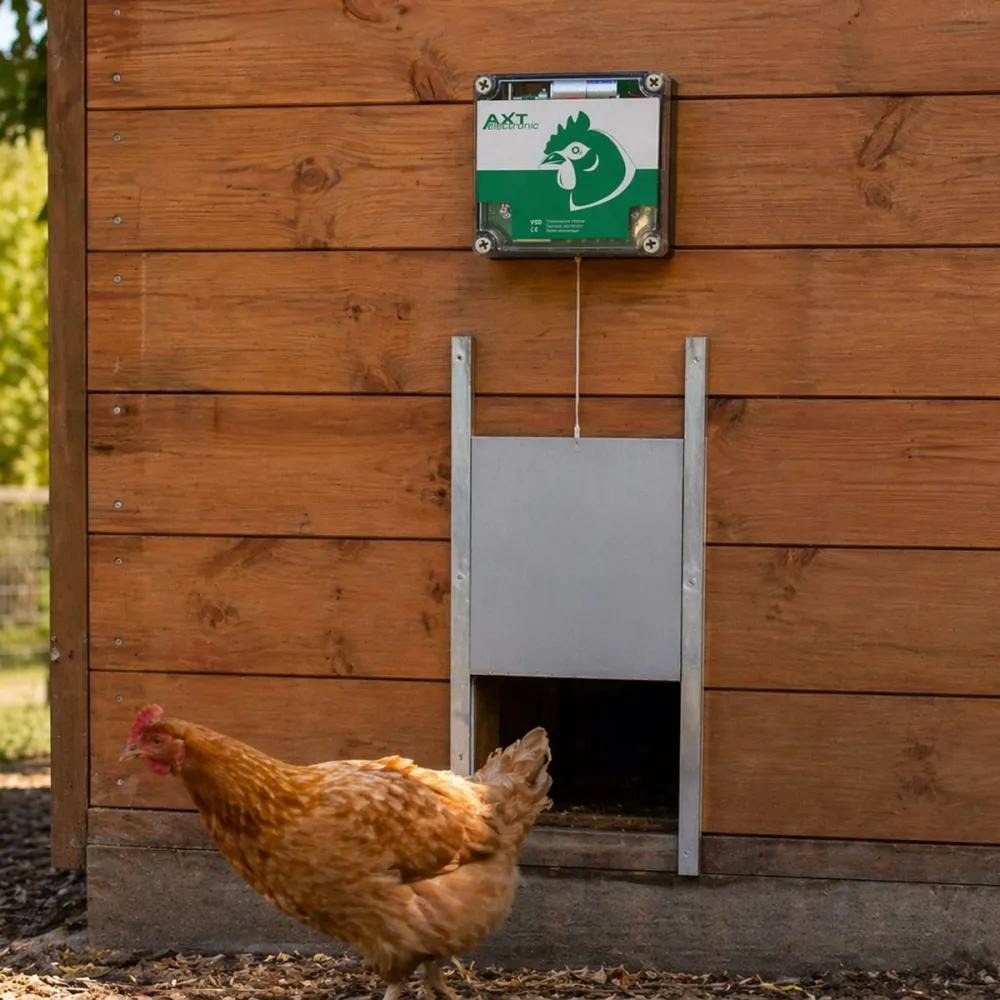 Portier électronique poulailler à capteur de lumière