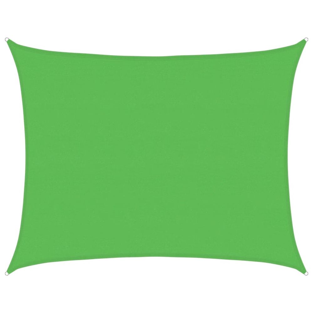 Voile d'ombrage 160 g/m² vert clair 6x8 m pehd