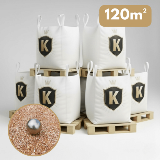 Sable stabilisé rose 0/8 mm – pack 6 big bag +/- 1,5t – pétanque
