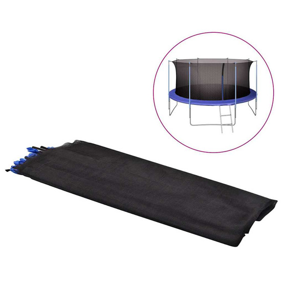 Filet de sécurité trampoline rond 4,26m Noir