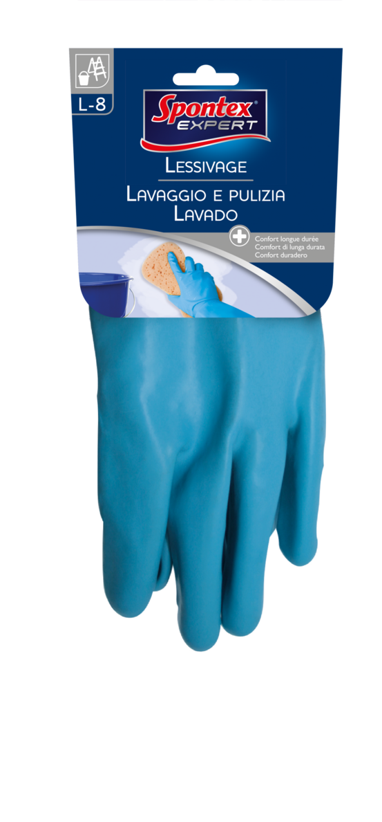 Gant lessivage spontex expert, taille m