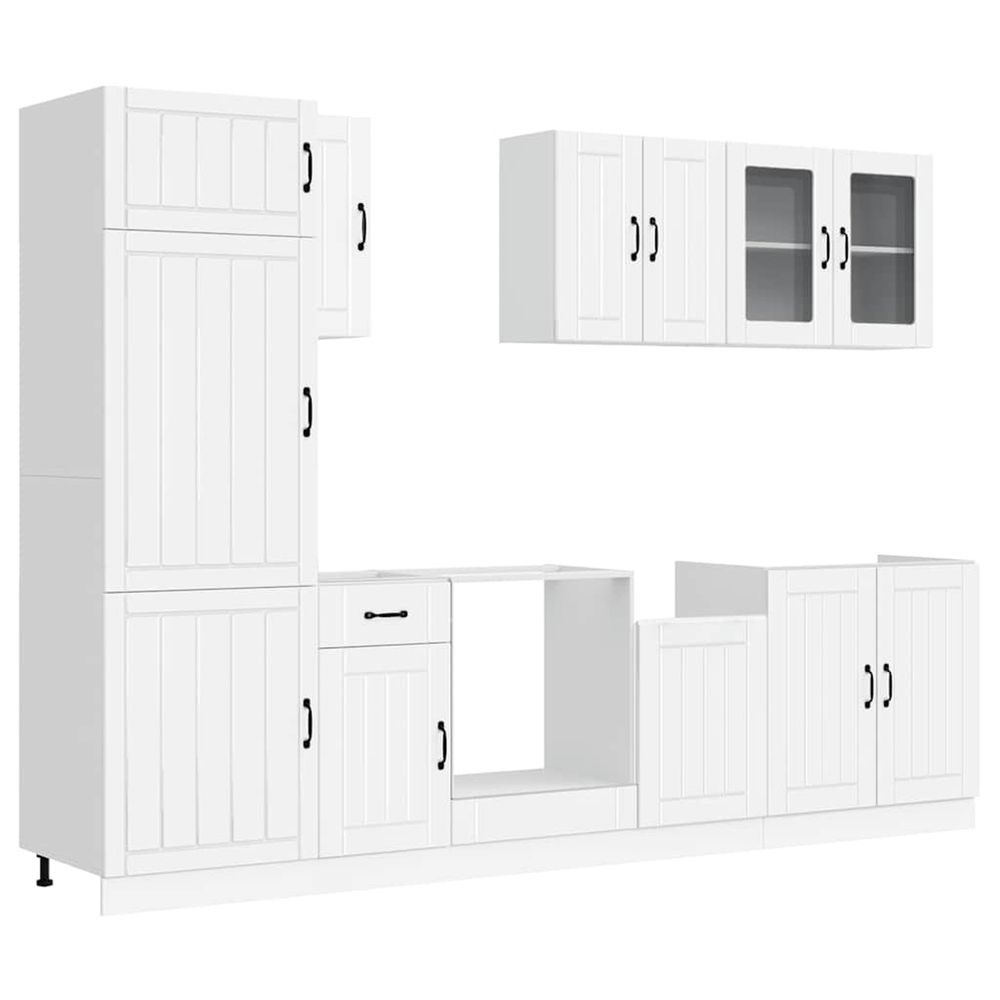 Ensemble de 8 meubles de cuisine 