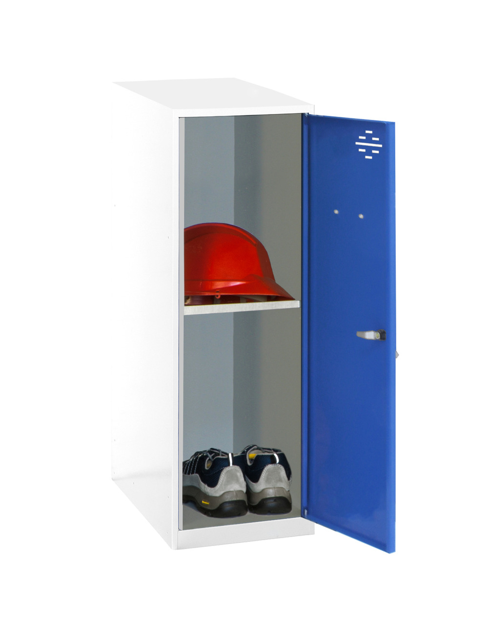 Casier-armoire simonlocker dism. Mini + ban. 915x300x500 mm bl/bl blanc/bleu 915x300x500 - simonrack