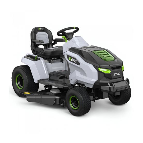 Tracteur tondeuse à batterie coupe 107 cm, mulching silencieux - ego power tr4201e