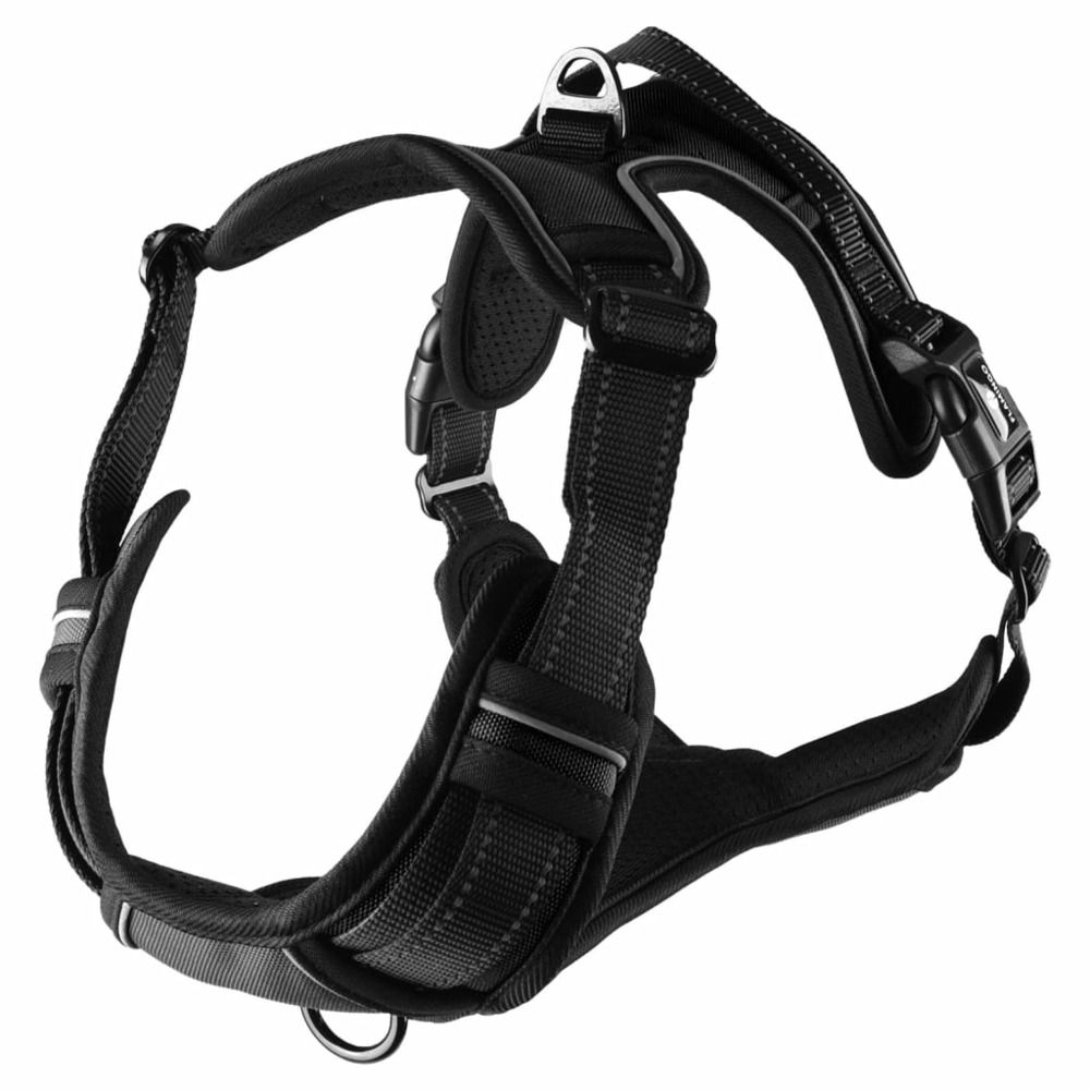 Harnais pour chiens balou noir xl 80-105 25mm
