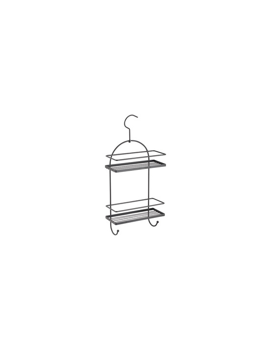 Serviteur de douche noir matt - msv