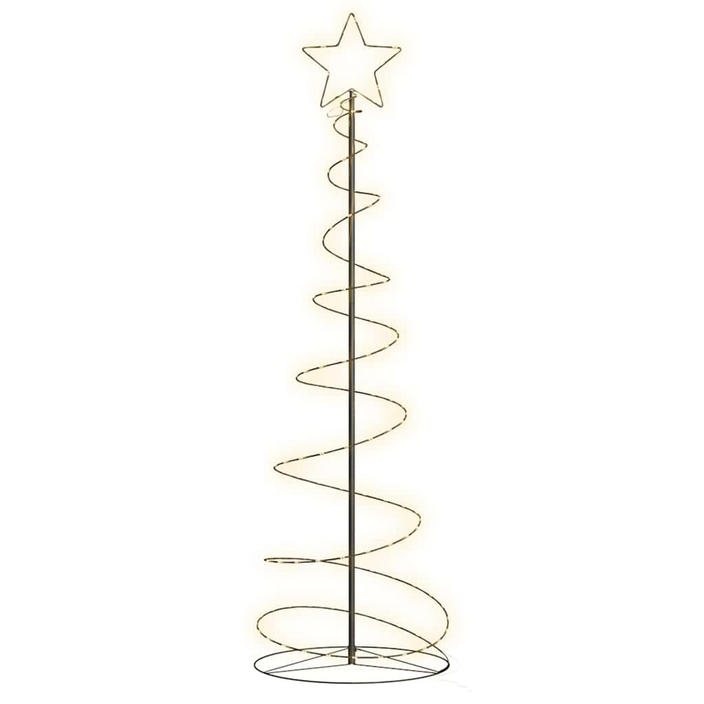 Sapin de noël à led 120 led blanc chaud 180 cm