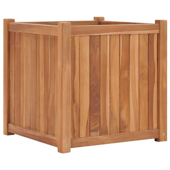Lit surélevé 50x50x50 cm bois de teck solide