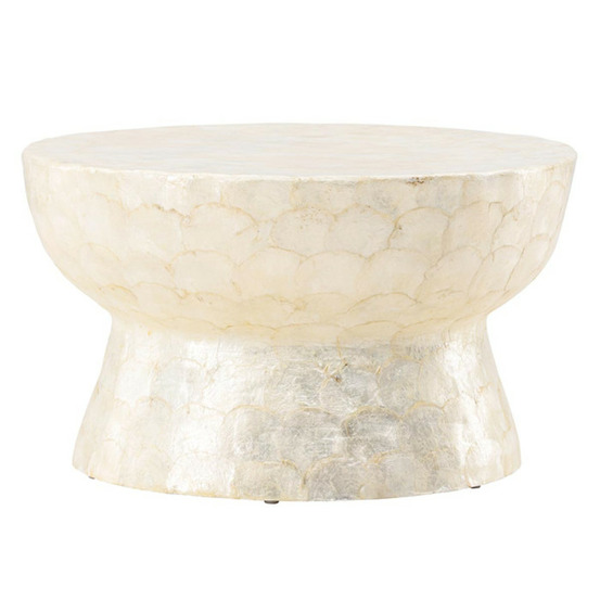 Table basse en capiz