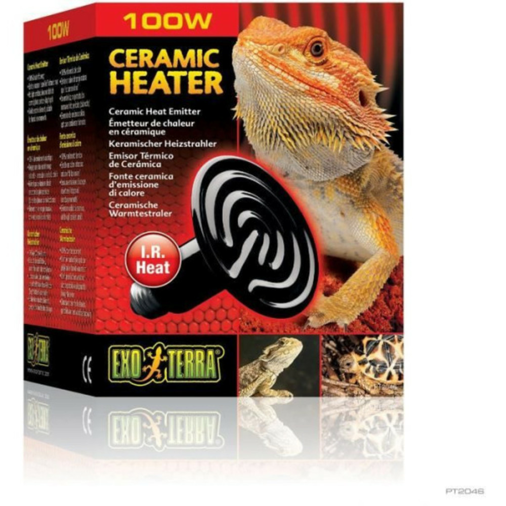 Ampoule chauffante en céramique pour terrarium - - ceramic heater - chaleur infrarouge - 60w